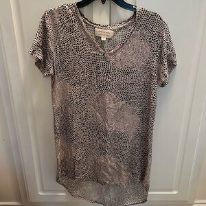 Cloth & Stone Anthropologie Cheetah Animal Print Dress Size Small